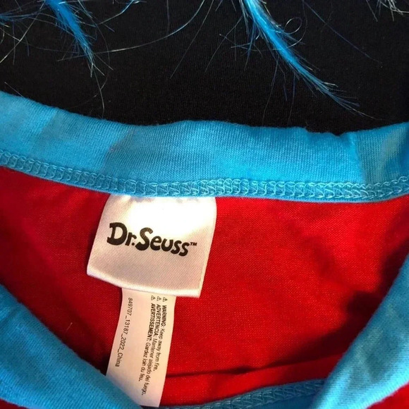 Dr. Seuss Thing 1 or 2 costume kids Medium - Picture 5 of 8